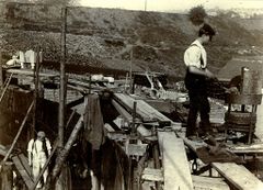 Gasometer construction c1892